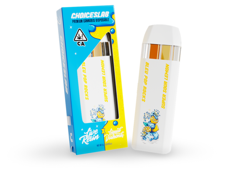Choiceslab Bleu Pop Rocks x Super Sour Lemon