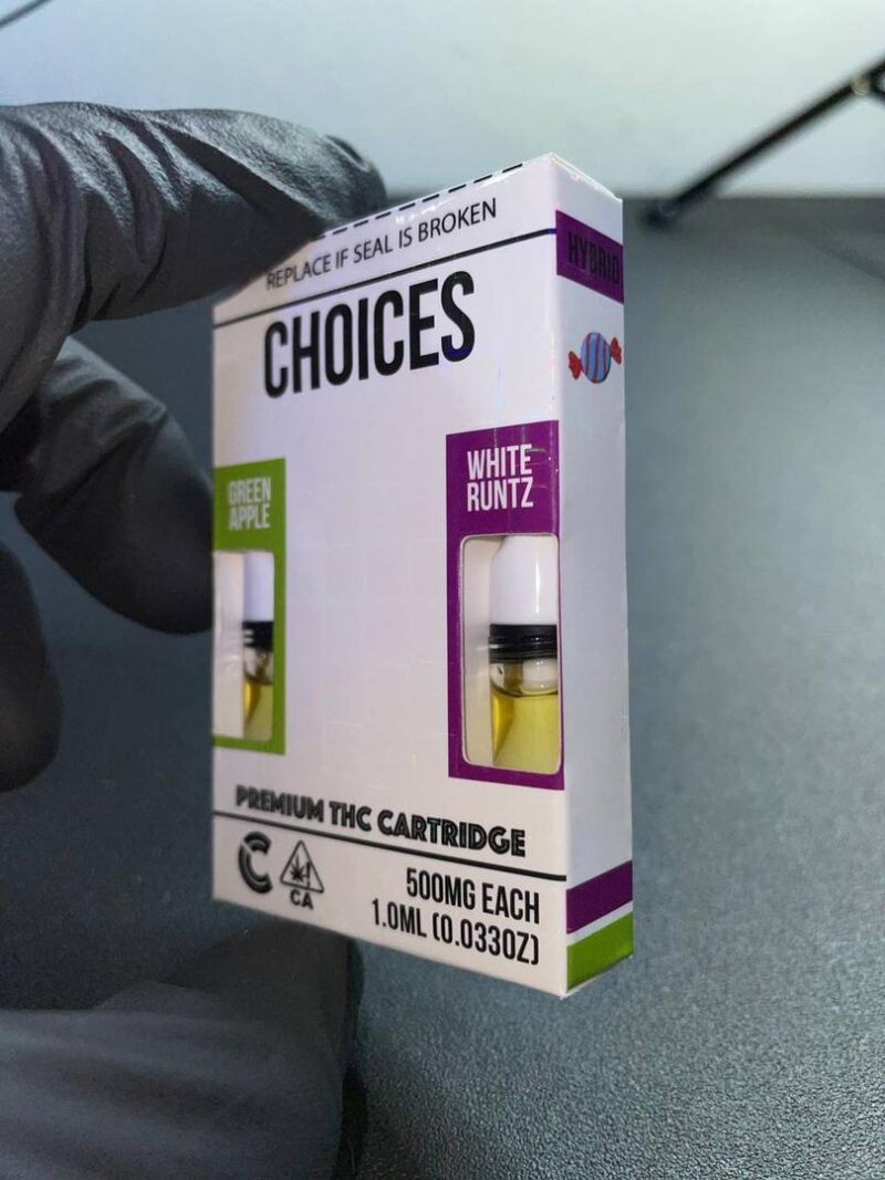 Choiceslab Cart Green Apple x White Runtz
