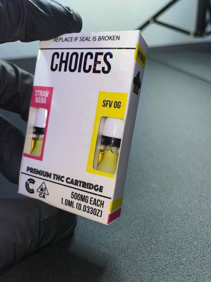 Choiceslab Cart Strawnana x SFV OG