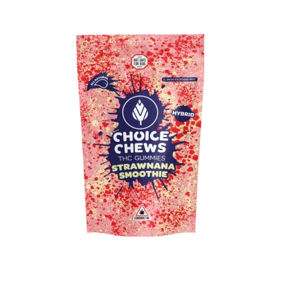 Choice Chews – Strawnana Smoothie Gummies