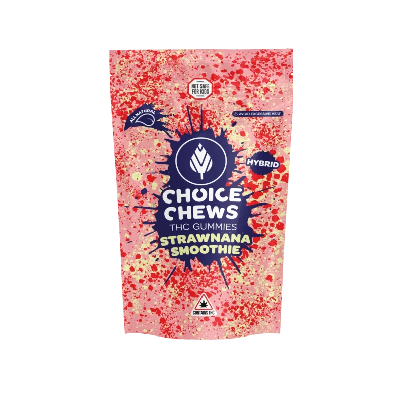 Choice Chews – Strawnana Smoothie Gummies